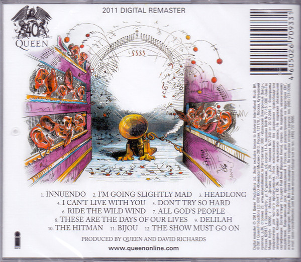 CD-диск Queen - Innuendo - рис.1