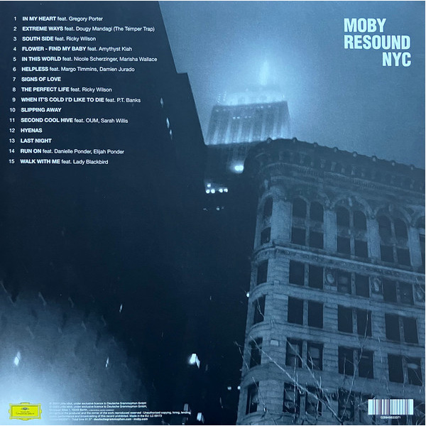 Виниловая пластинка Moby - Resound Nyc LP - рис.1