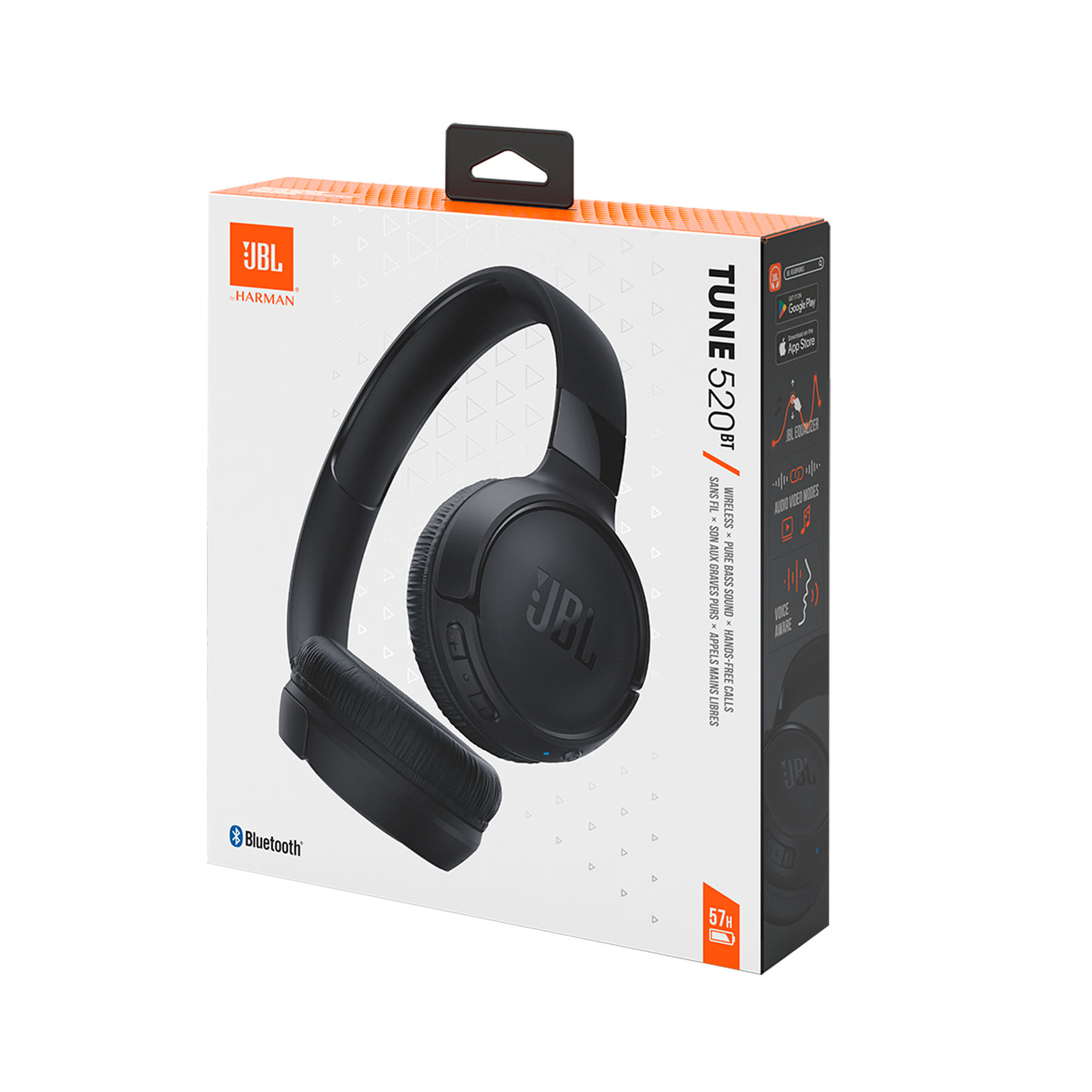 Беспроводные наушники JBL Tune 520BT Black - фото 9