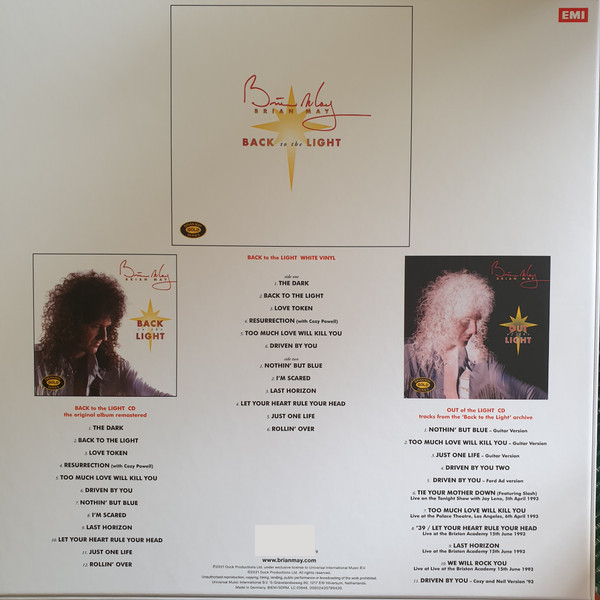 Бокс-сет Brian May - Back To The Light (Box-set) LP+2CD - рис.4
