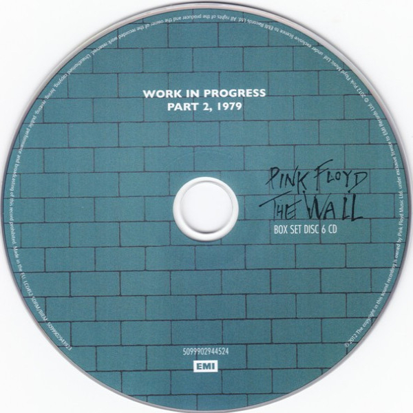 Бокс-сет Pink Floyd - The Wall (Immersion Box Set) - 6CD+DVD - рис.13