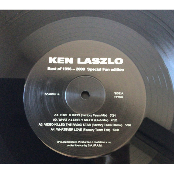 Виниловая пластинка Ken Laszlo – Best Of 1996-2000 LP - рис.1