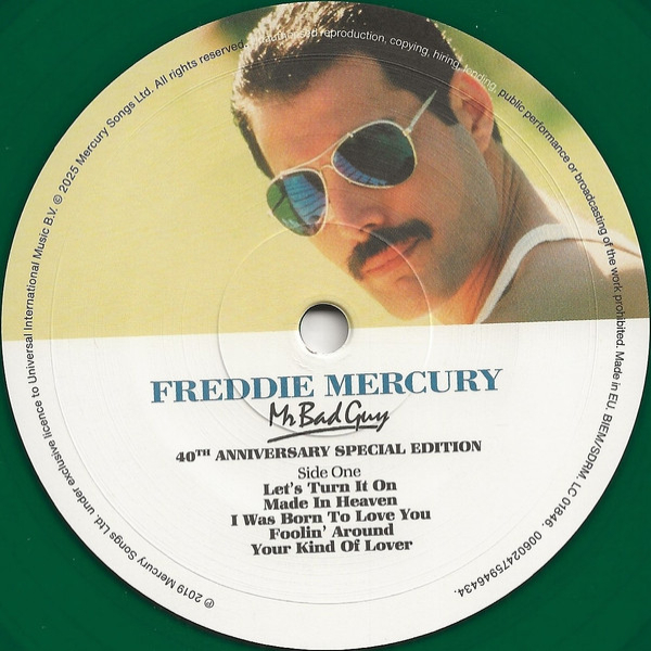 Виниловая пластинка Freddie Mercury – Mr. Bad Guy (coloured) LP - рис.7