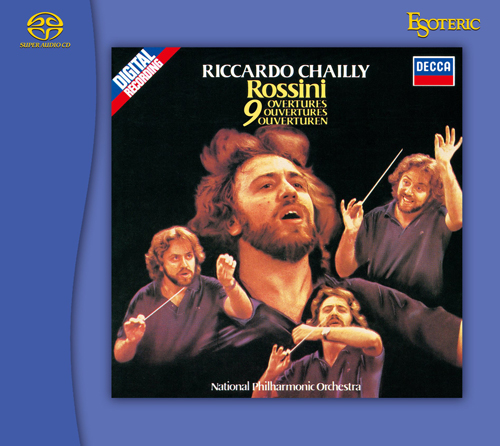 CD-диск Rossini - 9 Overtures Riccardo Chailly SACD - рис.0