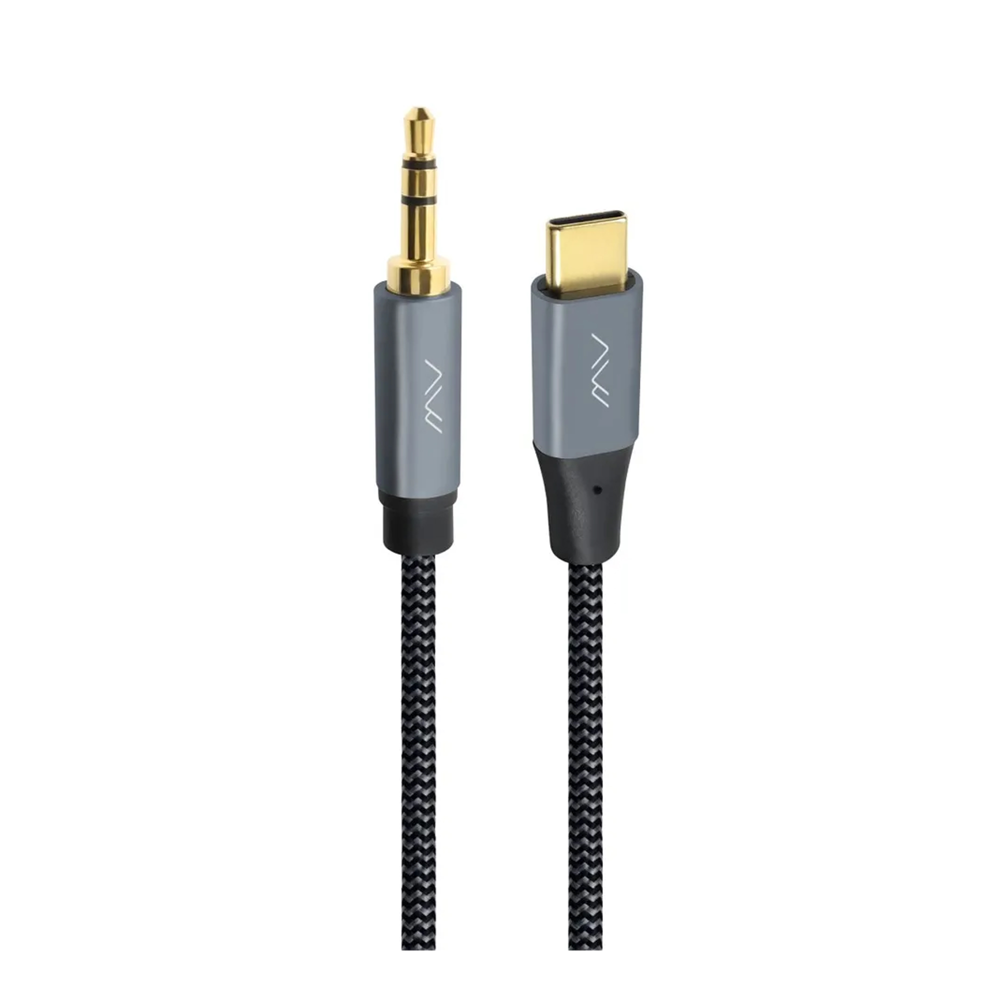 

Кабель Caweon, Серый, VISARIO AG-5M Grey USB Type-C (m) - Jack 3.5mm(m) 5m