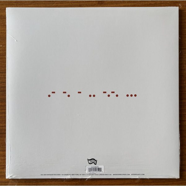 Виниловая пластинка Interpol - Antics (Coloured) LP - рис.1