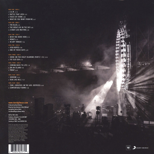 Бокс-сет David Gilmour – Live At Pompeii LP - рис.2