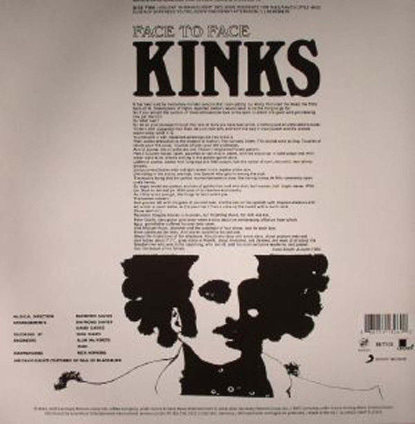 Виниловая пластинка The Kinks - Face To Face - рис.1