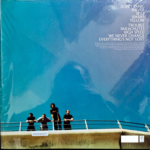 Виниловая пластинка Coldplay – Parachutes (Clear) LP - рис.2