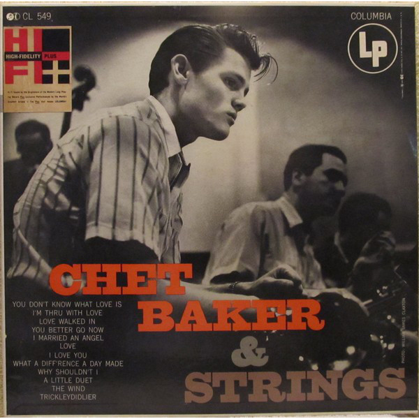 Виниловая пластинка CHET BAKER WITH STRINGS - рис.0