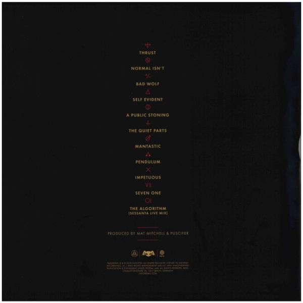 Виниловая пластинка Puscifer - Normal Isn't - 2LP - рис.3
