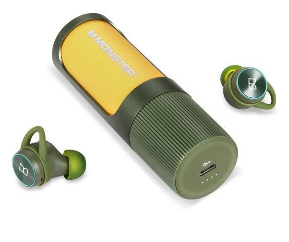 Беспроводные наушники Monster Clarity 101 Airlinks Green - рис.2