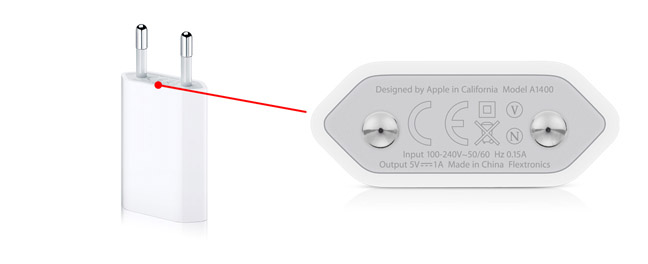 Сетевое зарядное устройство Apple USB Power Adapter 5W - рис.2