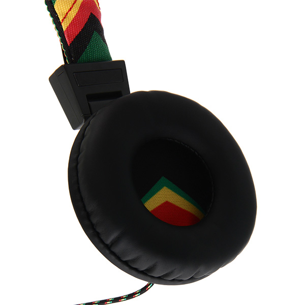 Наушники House of Marley Positive Vibration Rasta EM-JH011-RA - рис.1
