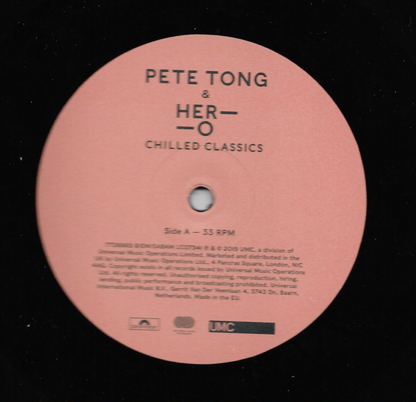Виниловая пластинка Pete Tong & Her-O ‎– Chilled Classics LP - рис.4