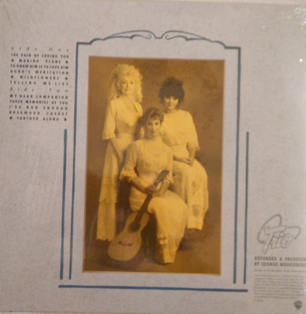 Виниловая пластинка Dolly Parton; Linda Ronstadt; Emmylou Harris - Trio - рис.1