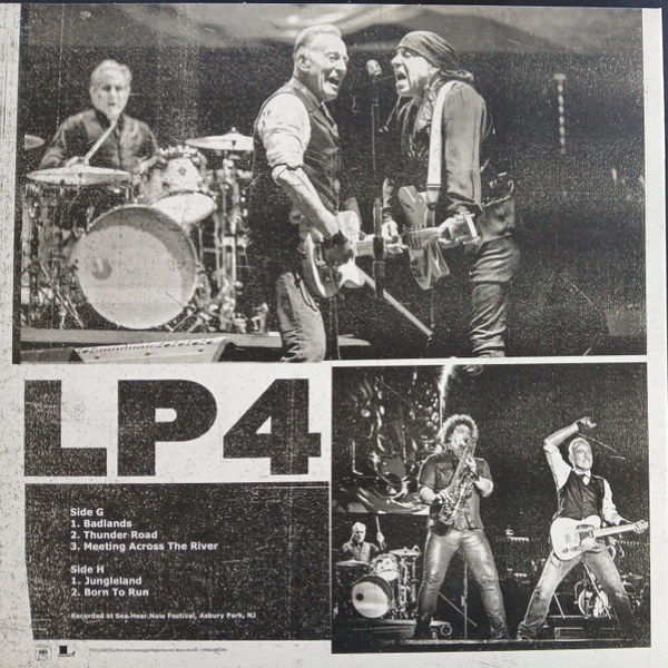 Бокс-сет Springsteen & E Street Band – Live From Asbury Park - 2024 (Box-set) - 5LP - рис.15