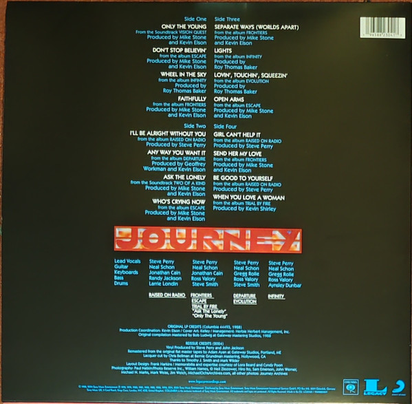 Виниловая пластинка Journey - Greatest Hits - LP - рис.1