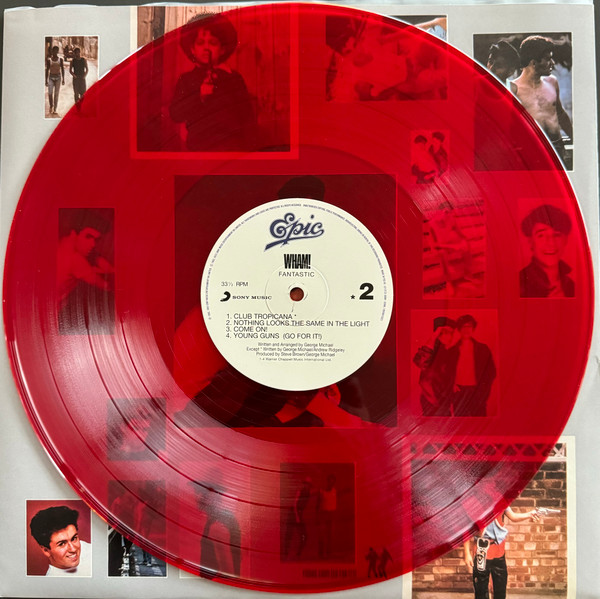 Пластинка Wham! – Fantastic (Coloured Red Transparent) LP - рис.3