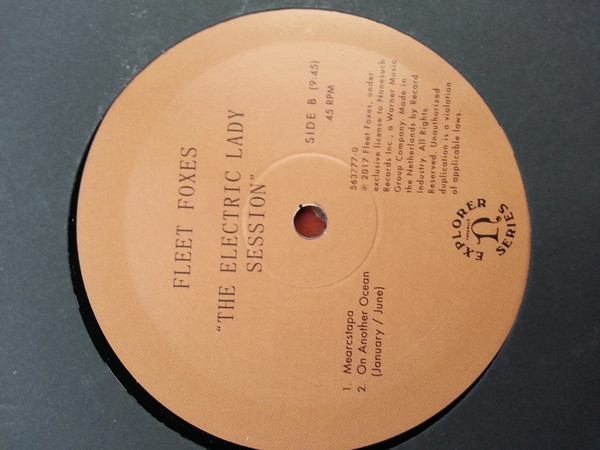 Виниловая пластинка Fleet Foxes - The Electric Lady Session - рис.2