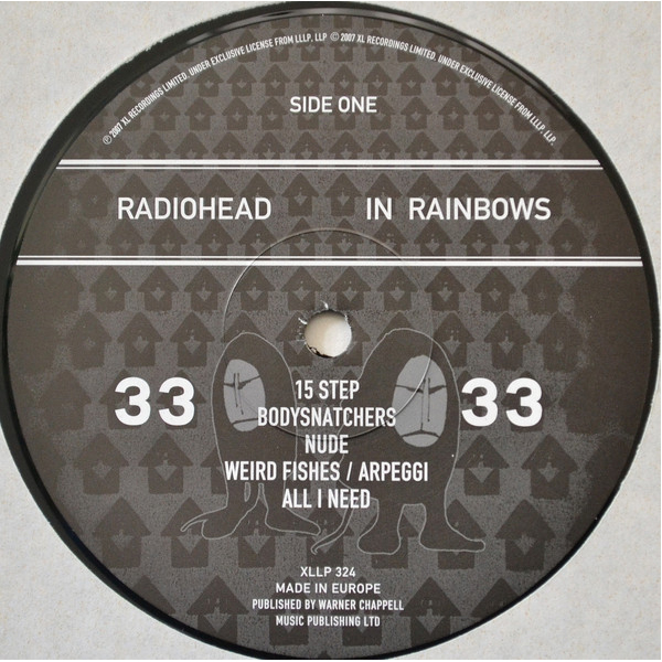 Виниловая пластинка Radiohead - In Rainbows - LP - рис.4