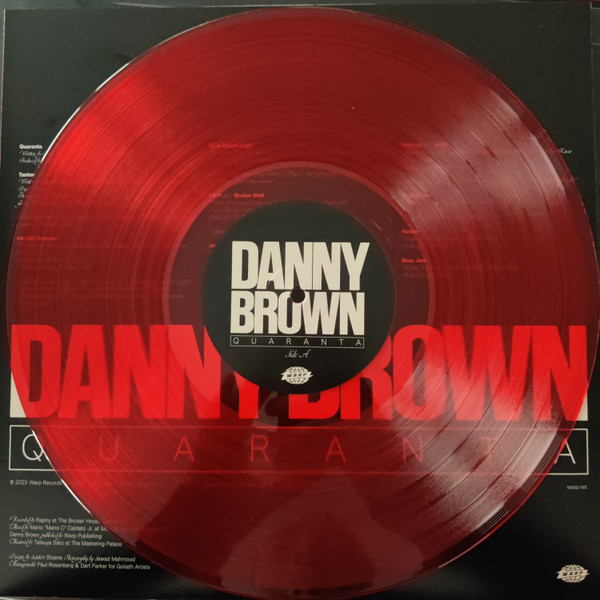 Виниловая пластинка Danny Brown – Quaranta - Red - LP - рис.2