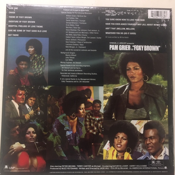 Виниловая пластинка Willie Hutch - Foxy Brown - рис.3