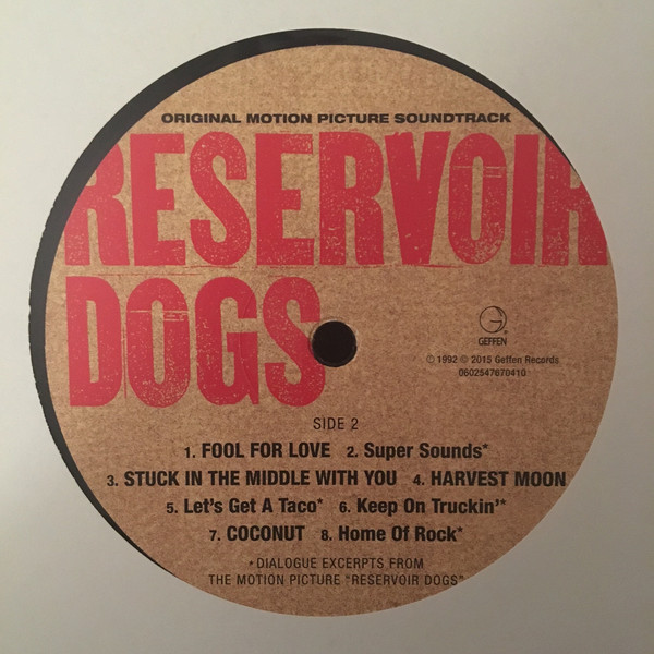 Виниловая пластинка Various - Reservoir Dogs (Original Motion Picture Soundtrack) - рис.3