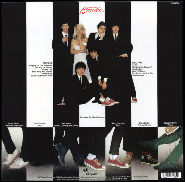 Виниловая пластинка Blondie - Parallel Lines - рис.1