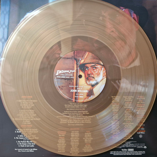 Виниловая пластинка John Williams - Indiana Jones And The Last Crusade OST (coloured) - 2LP - рис.9