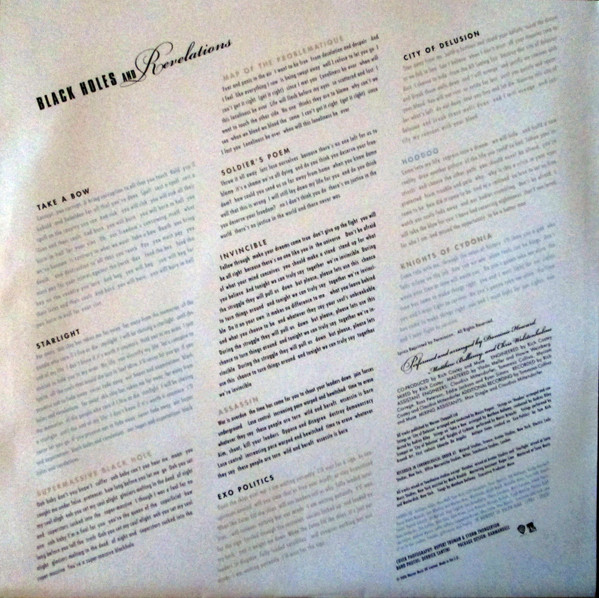 Виниловая пластинка Muse – Black Holes And Revelations LP - рис.5