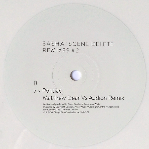 Виниловая пластинка Sasha - Scene Delete : Remixes #2 - рис.3