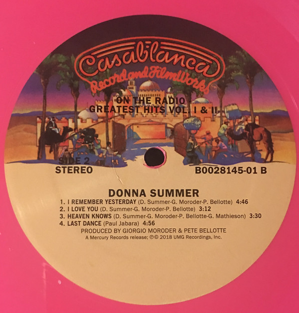 Виниловая пластинка Donna Summer - On The Radio: Greatest Hits Vol. I & II - рис.3
