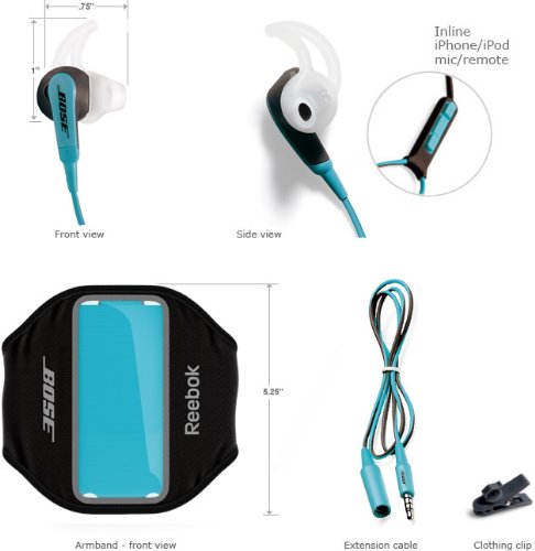 Наушники BOSE SIE2i Blue - рис.9