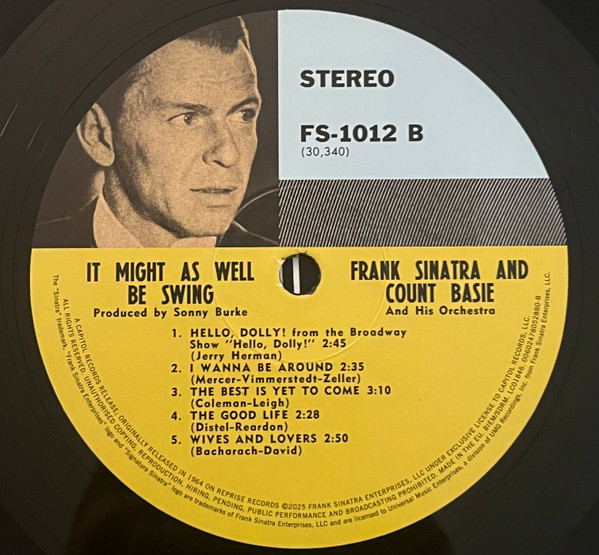 Пластинка Frank Sinatra & Count Basie & Duke Ellington – The Giants Of Jazz 2LP - рис.5