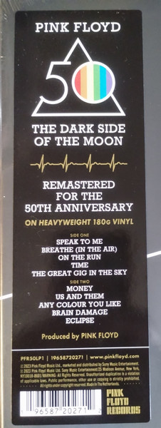 Виниловая пластинка Pink Floyd – The Dark Side Of The Moon - 2025 - LP - рис.1