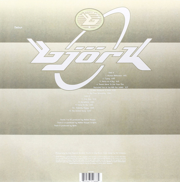 Виниловая пластинка Bjork - Debut - рис.2
