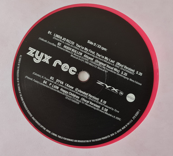 Виниловая пластинка Various – ZYX Italo Disco - Best Of - Volume 3 Coloured 2LP - рис.5