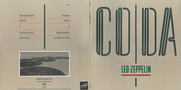Виниловая пластинка Led Zeppelin - Coda - рис.1