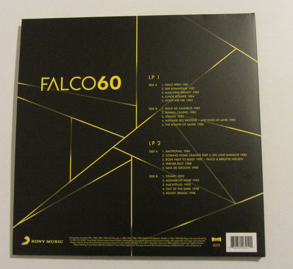 Виниловая пластинка Falco - Falco60 - рис.3