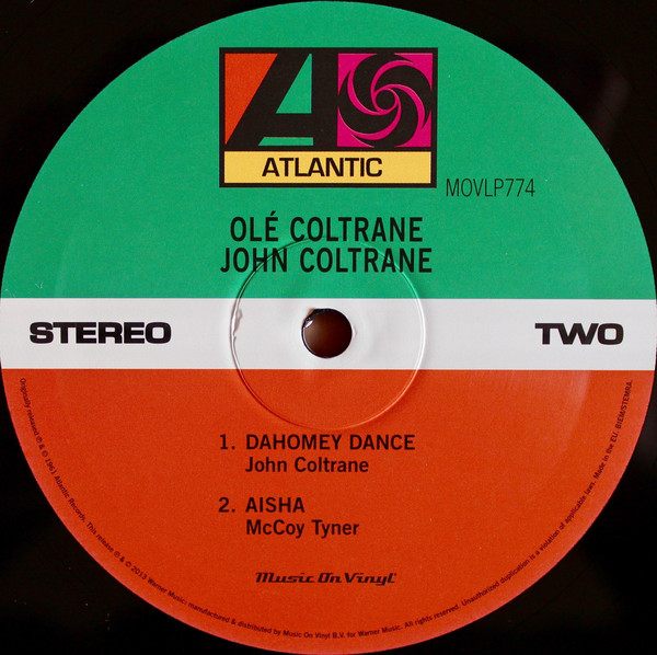Виниловая пластинка John Coltrane - Ol? Coltrane - рис.3