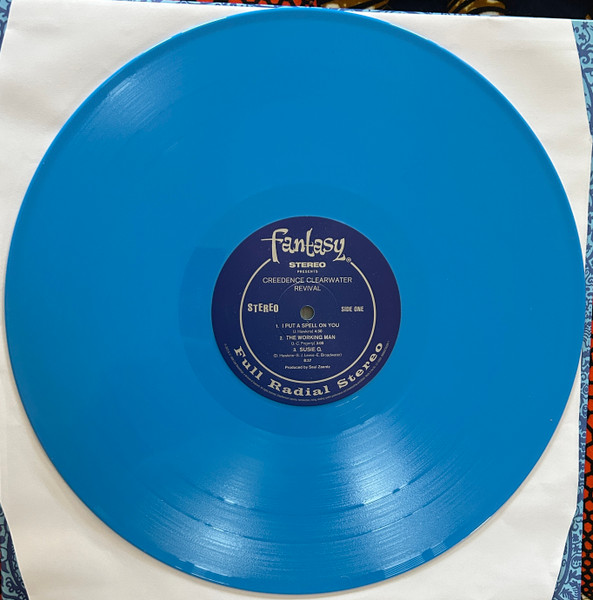 Виниловая пластинка Creedence Clearwater Revival – Creedence Clearwater Revival - Blue - LP - рис.2