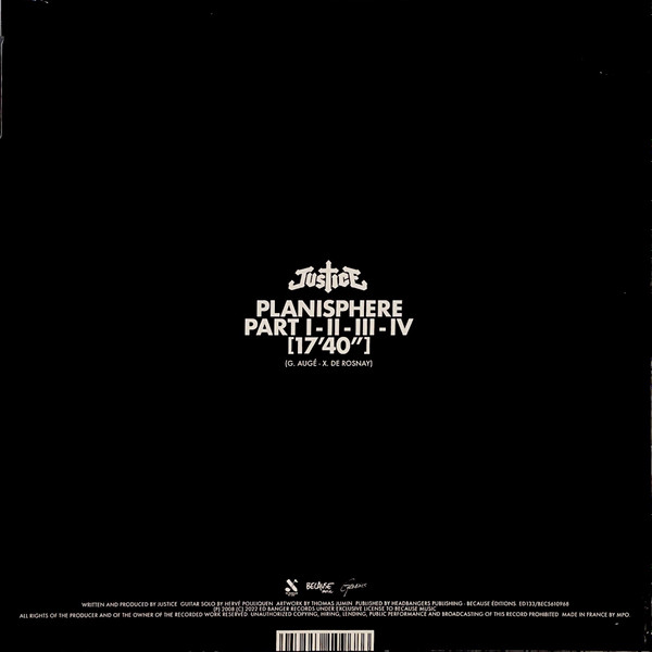 Виниловая пластинка Justice – Planisphere - LP - рис.1
