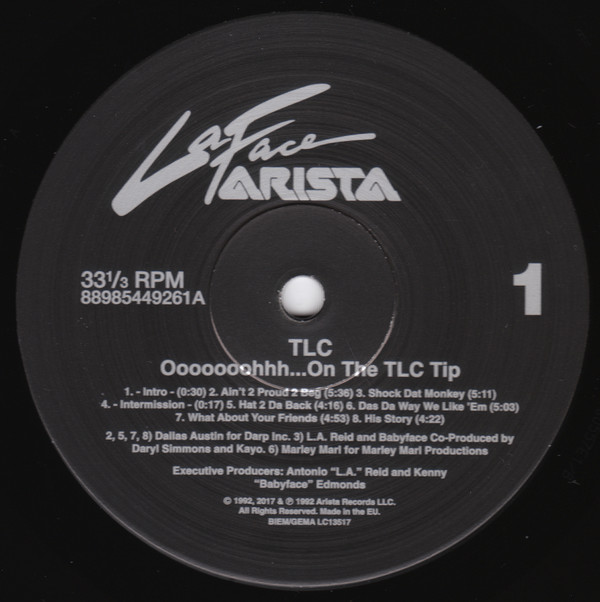Виниловая пластинка TLC - Ooooooohhh...On The TLC Tip - рис.2