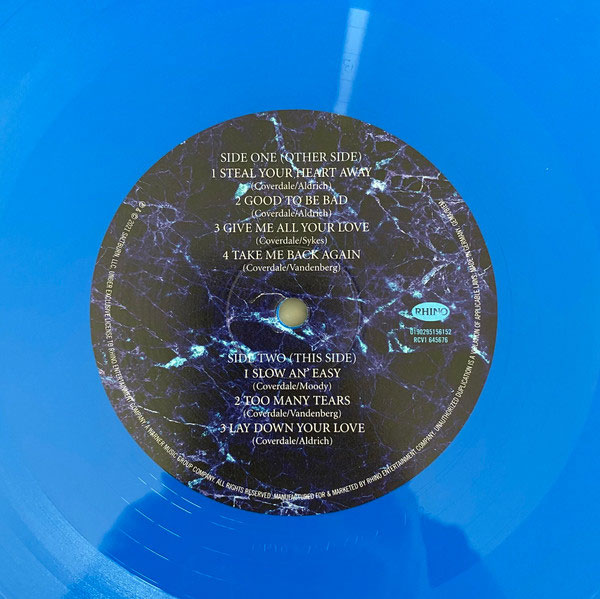 Виниловая пластинка Whitesnake – The Blues Album Blue 2LP - рис.5