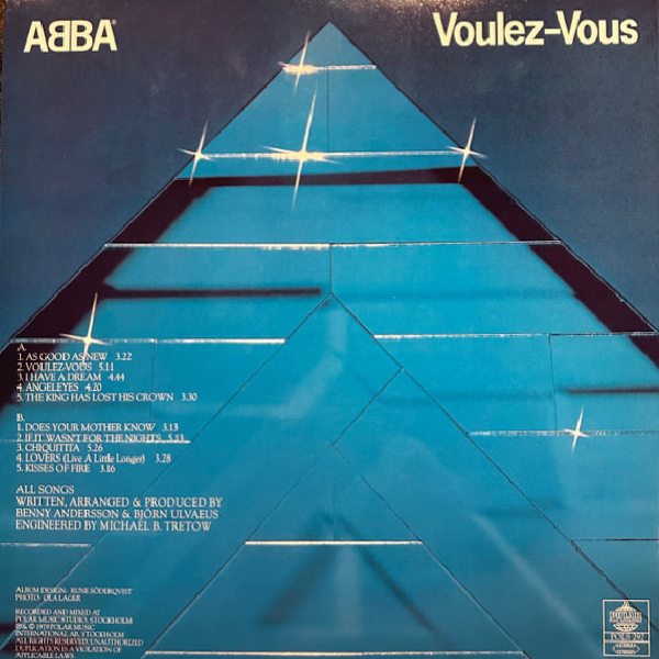 Виниловая пластинка ABBA - Voulez-Vous (picture) LP - рис.3