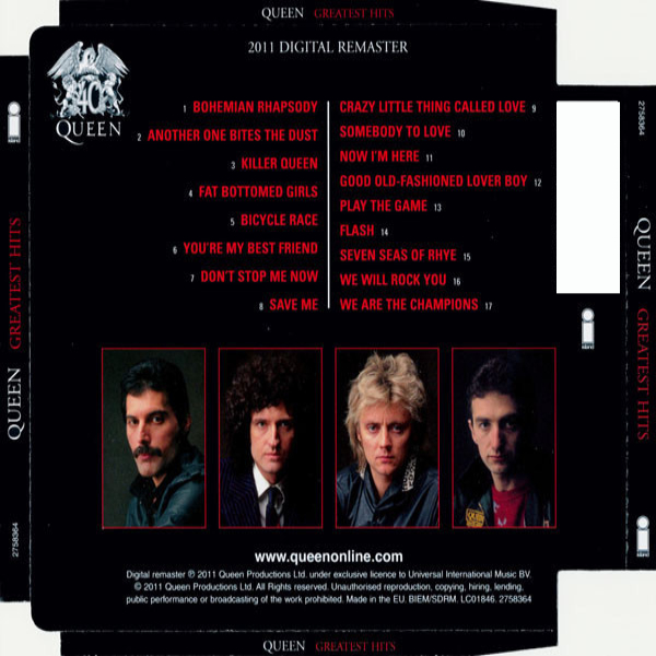 CD-диск Queen – Greatest Hits - CD - рис.2