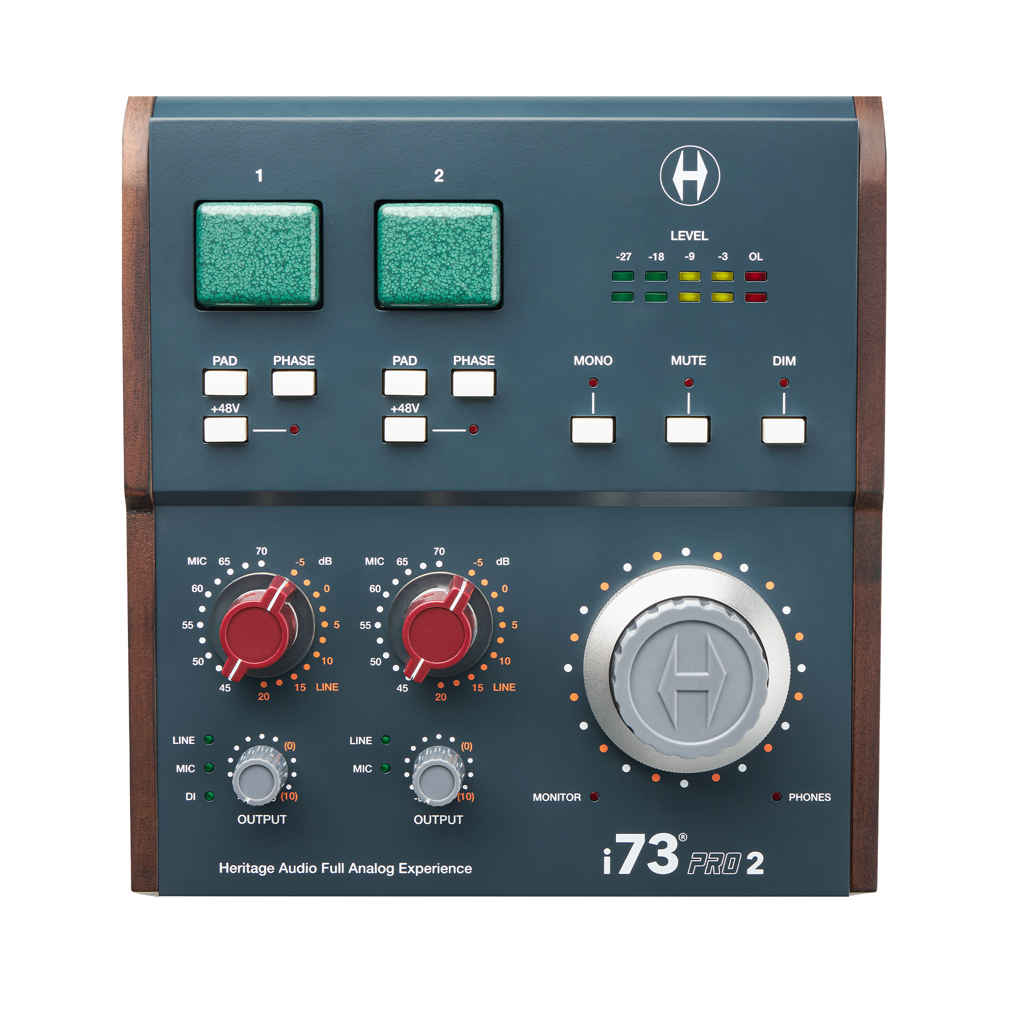 Аудиоинтерфейс Heritage Audio i73 PRO 2 Blue