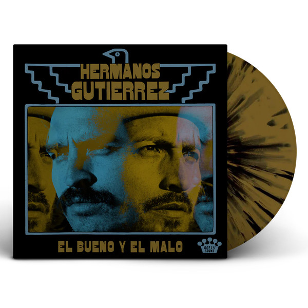 Виниловая пластинка Hermanos Gutierrez – El Bueno Y El Malo - Blue Green Splatter LP - рис.1