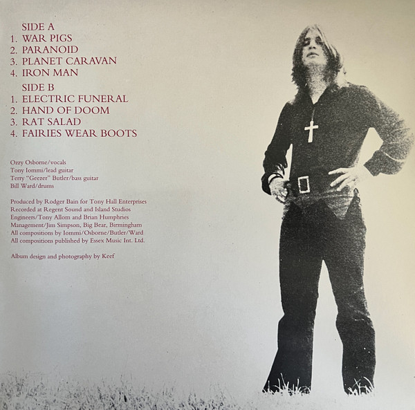 Виниловая пластинка Black Sabbath - Paranoid - LP - рис.4